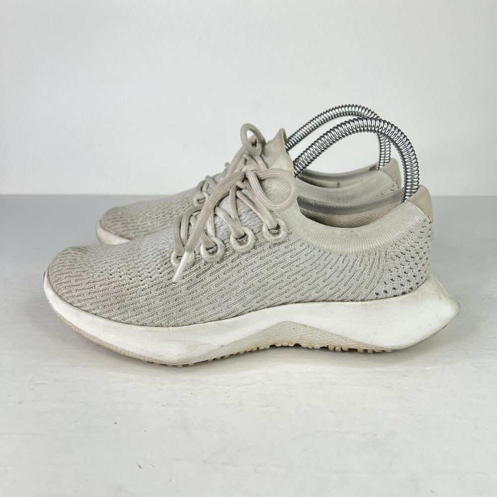 Allbirds TD2 Tree Dasher 2 Mesh Knit Shoe Sneakers Light Gray Womens 6 - Picture 3 of 8